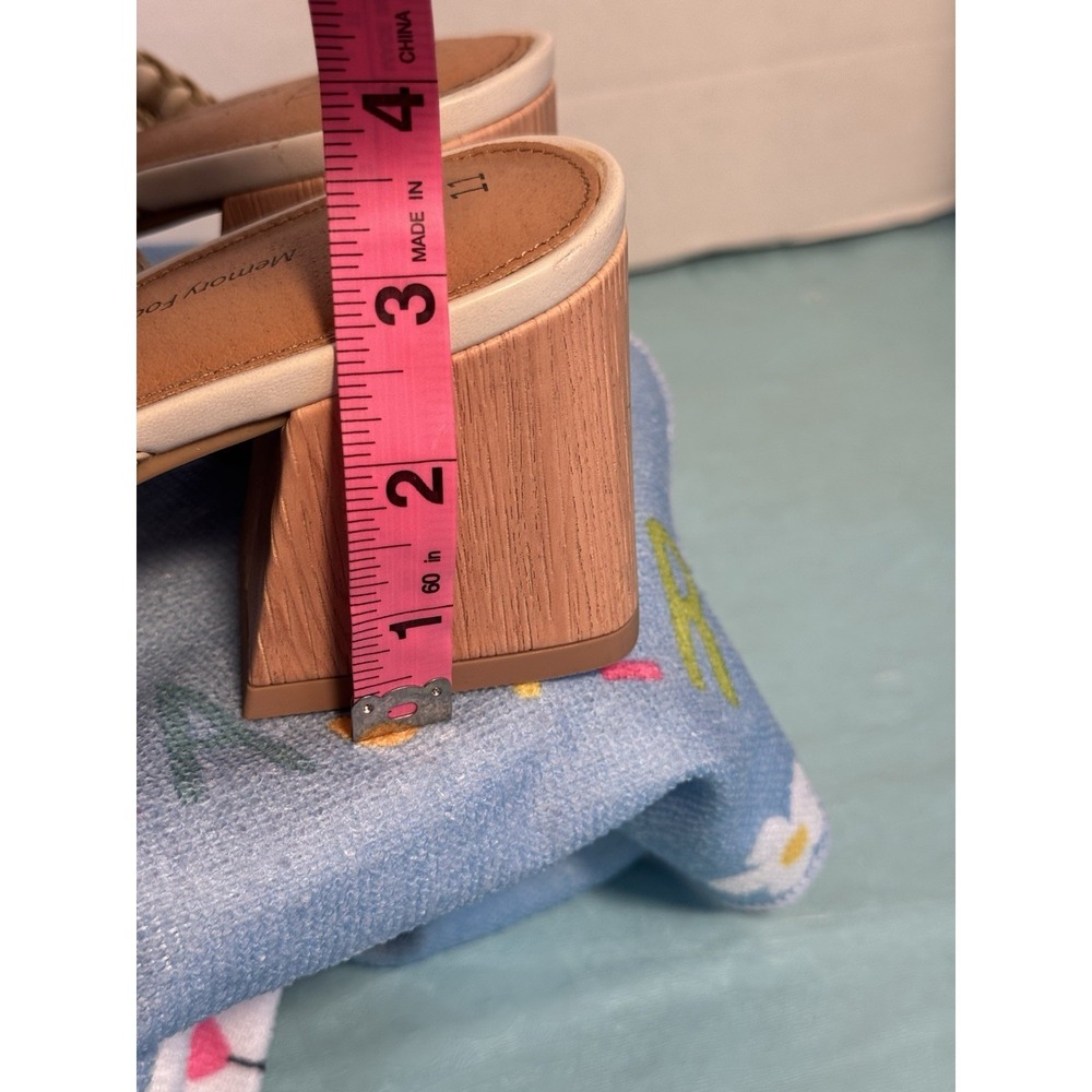 Time and Tru Memory Foam Core Slide 2Band‎ Heel Size 11 for woman Fast Shipping - Picture 6 of 6